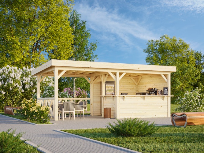 Palmako Carport/Pavillon Connect Lenna 16,6 m² Set 310