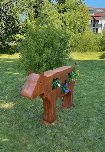 Badeko Deko-Kuh „Berta“ zum Bepflanzen