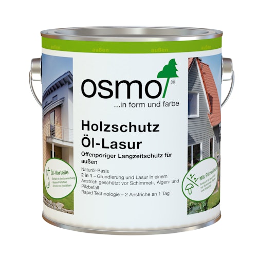Osmo Holzschutzfarben für Außenbereich (Landhausfarbe & Holzschutz Öl-Lasur)