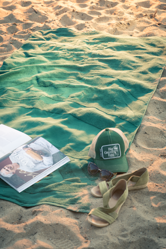 Big Green Egg Badehandtuch - Grün