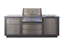 Vorschaubild Napoleon Outdoor Küche OASIS 105 inkl. Gas-Einbaugrill Prestige 500 mit Sizzle Zone