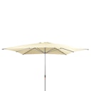 Vorschaubild doppler Mittelmastschirm ALU EXPERT 350 x 350 Telescope, Aluminium Silber / 100 % Polyester 180 g/m²