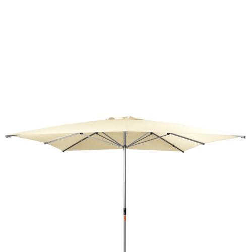 doppler Mittelmastschirm ALU EXPERT 350 x 350 Telescope, Aluminium Silber / 100 % Polyester 180 g/m²