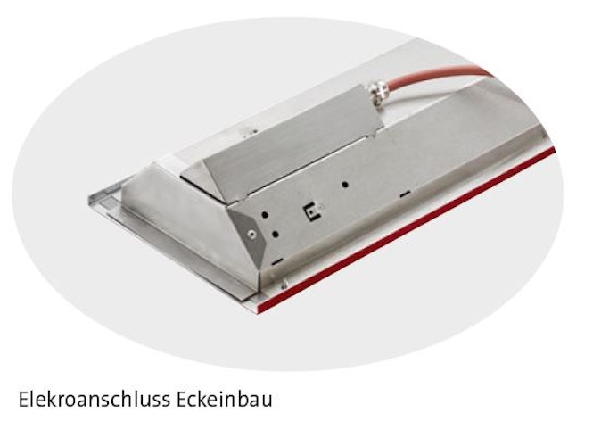 Infraworld VITALlight-IPX4 Infrarotstrahler-Set anthrazit Easy Control: schwarz - Eckeinbau