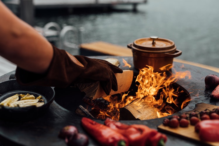 OFYR Handschuhe Braun