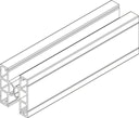 Vorschaubild OSMO Schallschutz Alu-Fence Forsdal H-Rahmenprofil 1900 x 50 x 60 mm Anthrazit