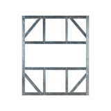 Globel Fundamentbodenrahmen für Metallgerätehaus Skillion S64 - S86 Globel Fundamentbodenrahmen für Metallgerätehaus Skillion S64 - S86Zubehörbild