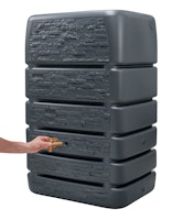 4Rain SLIM STONE DECOR 510 L, graphite 211840