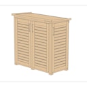 Vorschaubild Weka Gartenschrank Geräteschrank Garten [Q] Teras