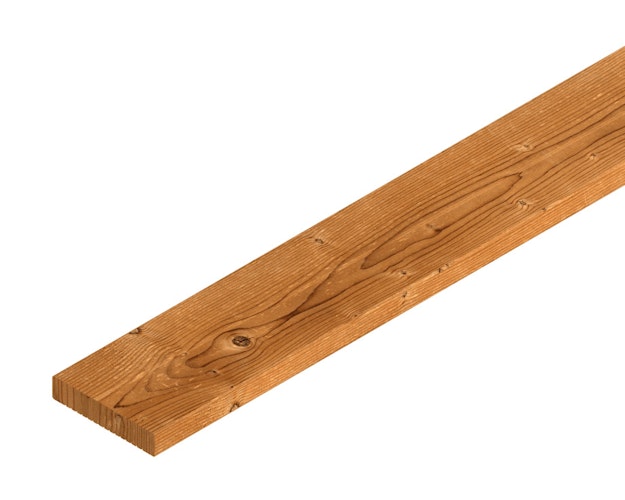 Handmuster OSMO Terrassendiele Thermo-Fichte 32 x 165 mm gebürstet