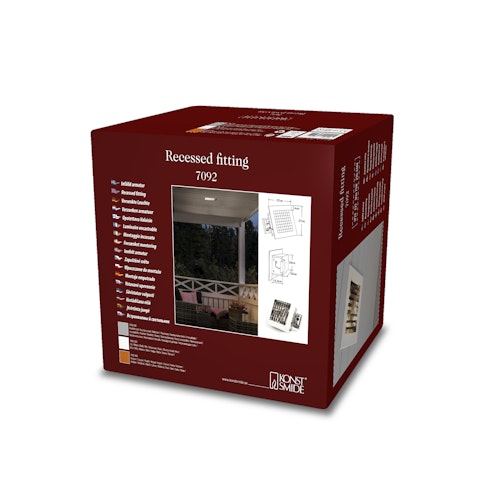 Konstsmide Deckeneinbauleuchte, versch. Farben