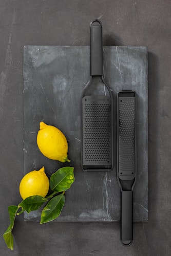 Microplane Reibe Fein BLACK SHEEP Black Steel