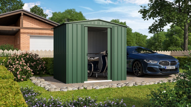 Globel Metallgerätehaus Tower 86 - 108