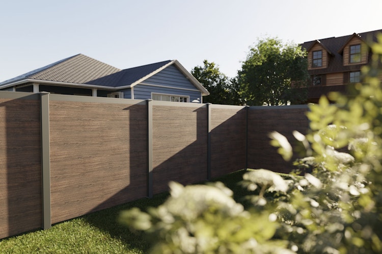 dz Alu Steckzaunelement VIDUAL Snap 140 für Pfosten 90/90 mm