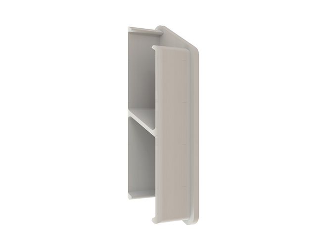 OSMO ALU-CLADDING RHOMBUS Typ A Endkappe Rechts VE10