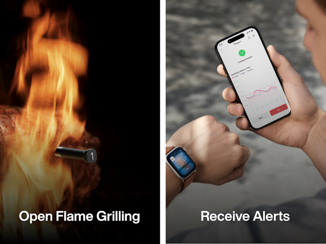 Typhur Grillthermometer SYNC Gold Quad - 4 Thermometer