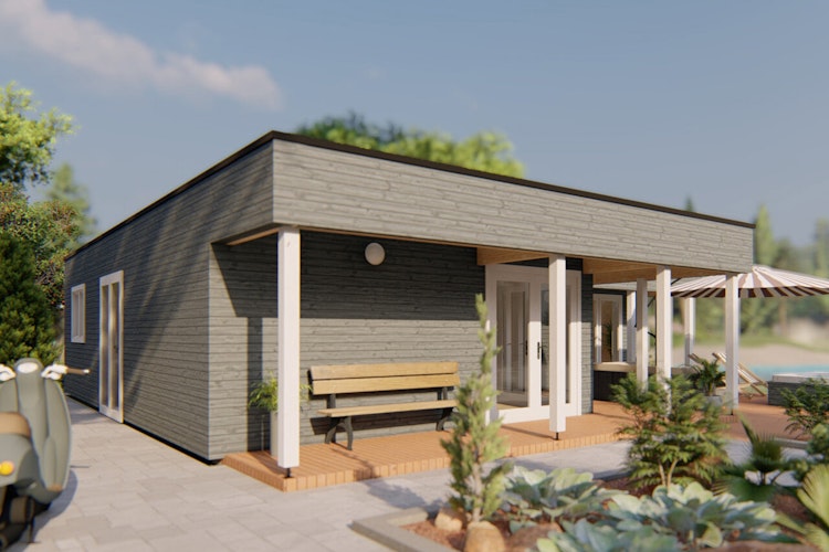 Wolff Finnhaus Ferienhaus Fiskars 101 - 68 mm