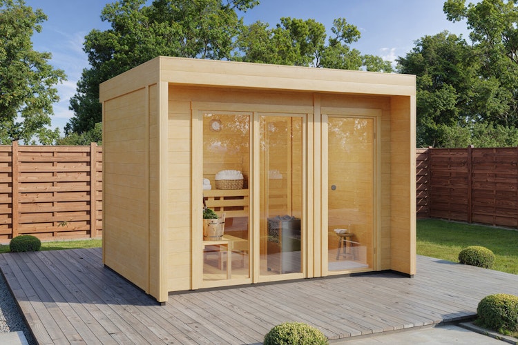 Wolff Finnhaus Saunahaus Vidar 3221 - 44 mm