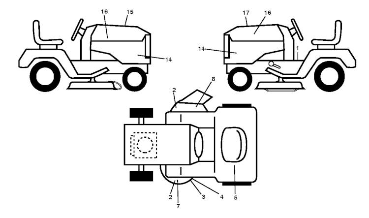 Husqvarna Gartentraktoren 96043026500 TS 348D