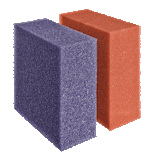 Oase Ersatzschwamm Set rot/violett für BioTec 12 / 40000 / 90000Zubehörbild