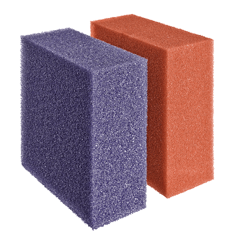 Oase Ersatzschwamm Set rot/violett für BioTec 12 / 40000 / 90000