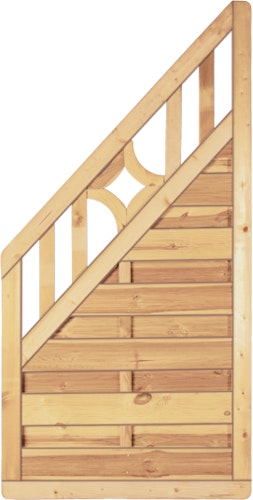 T&J ANTIKZAUN-Serie Ecke 90 x 180/90 cm