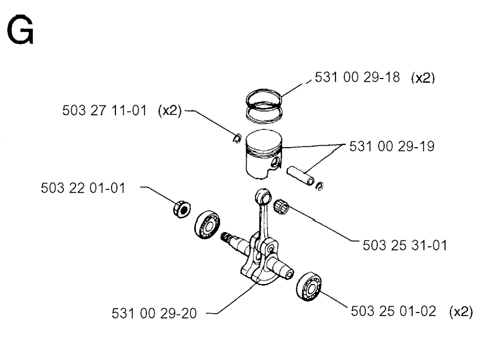 Explosionszeichnung Ersatzteile