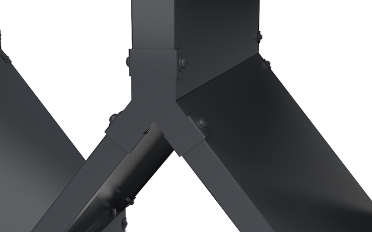 Weka Metall Brennholzregal