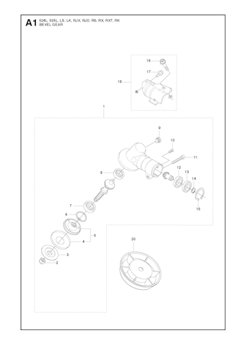 Husqvarna Motorsensen/Freischneider 967148302 525LK