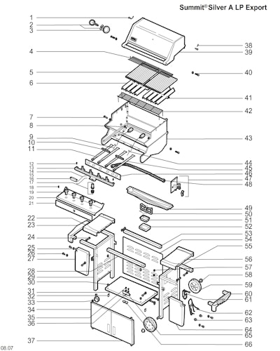 Weber Summit Silver A LP SS (Germany)