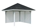 Vorschaubild Palmako Pavillon Bianca 8,3 m² Set 102