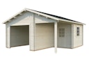Vorschaubild Palmako Garage Roger 21,9+5,2 m² - 44 mm - ohne Tor