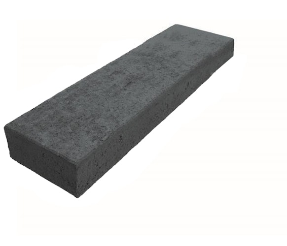 Diephaus Blockstufe ANTHRAZIT 125/35/15 CM PE2