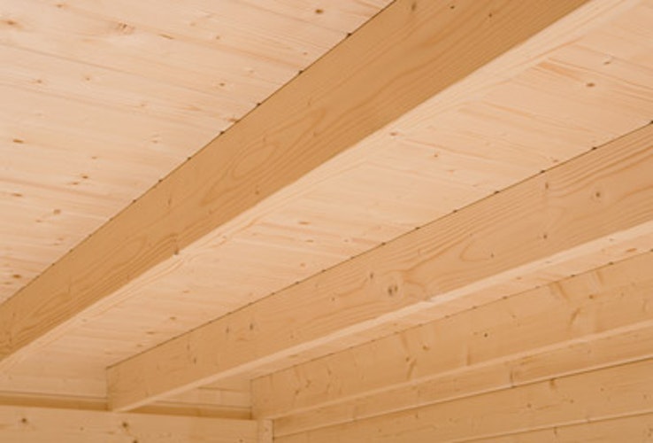 Weka 45 mm Gartenhaus Cubilis 412