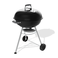 Weber Compact Kettle Holzkohlegrill 57 cm Black