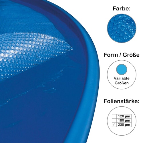 Summer Fun Extra-Solar-Abdeckung für 300cm Rundform, 230µ