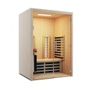 Vorschaubild Infraworld Infrarotkabine TrioSol Glas 145 Fichte RG inkl. 5-teiligem gratis Zubehörset