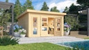 Vorschaubild Karibu Woodfeeling Gartenhaus Northeim 5 - 38 mm