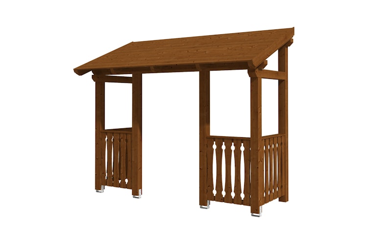 Skan Holz Pultdach Vordach Paderborn