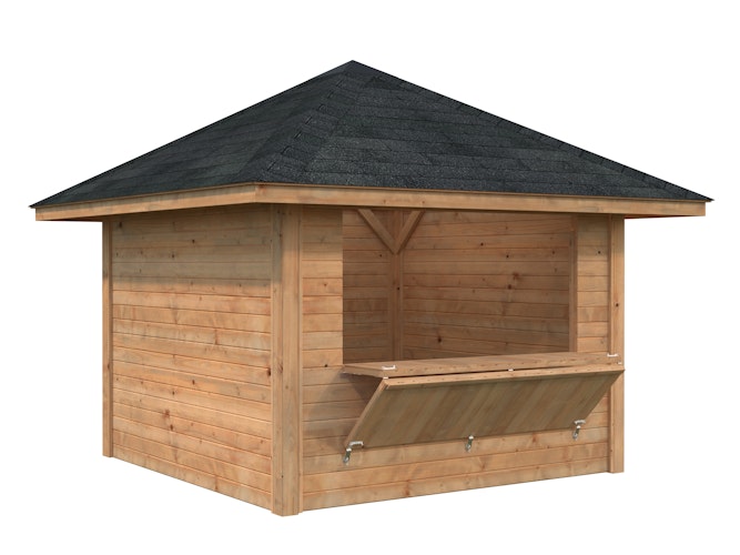 Palmako Marktstand Bianca 8,3 m² Set 104 - 28 mm