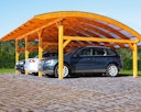 Vorschaubild Skan Holz Schwaben Carport-Stellplatzerweiterung aus Leimholz Breite 299cm