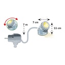 Vorschaubild Heissner Unterwasserspot 1,5 W mit 20W Trafo (U120-T)