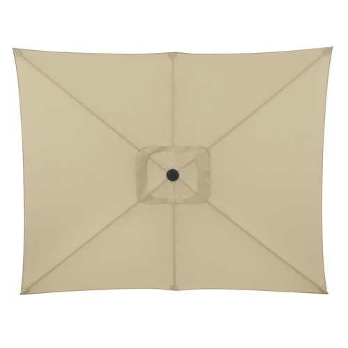 doppler Mittelmastschirm LIFE 250 x 200 Lift, Aluminium Anthrazit / 100 % Polyester 180 g/m²