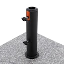 Vorschaubild doppler Granitsockel myZone 40 kg, Hellgrau