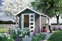 Skan Holz Gartenhaus Hengelo - 28 mm