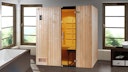 Vorschaubild Weka Infrarotkabine / Kombikabine Uppsala inkl. 3,6 kW Ofen inkl. Flächenstrahler