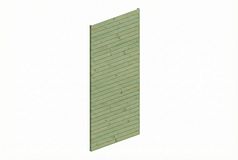 Skan Holz Carport Seitenwand - Profilschalung  (Friesland-Serie)Zubehörbild