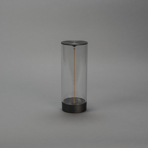 Konstsmide Tischlampe Edison S anthrazit