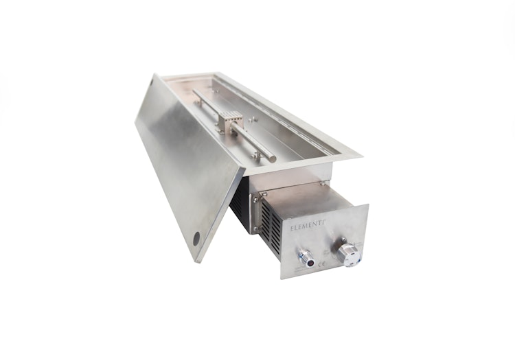 Gardenforma Einbau Gasbrenner für Gas Feuerstelle - rechteckig