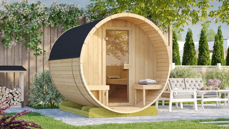 Weka Fasssauna Saunafass 198 - 38 mm